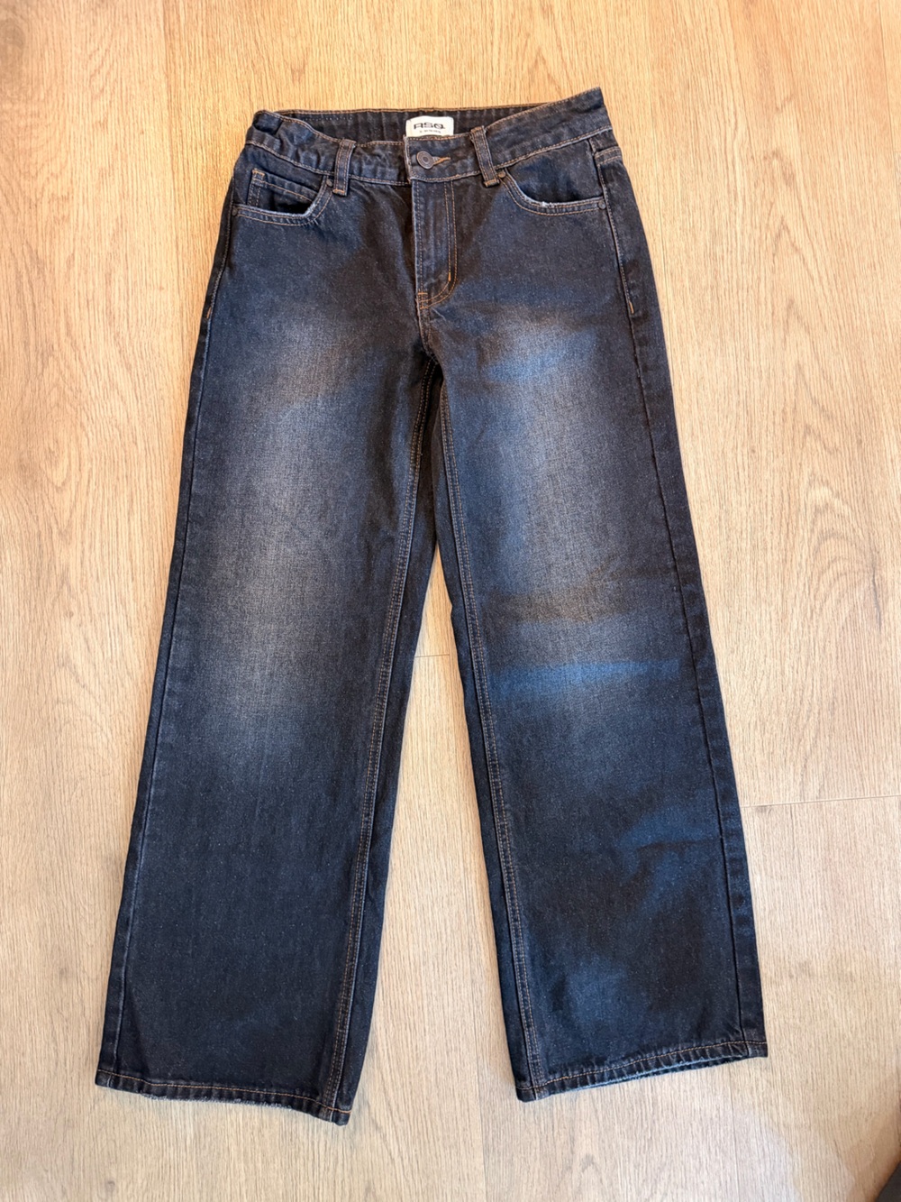 Dark Wash RSQ wide-leg Jeans